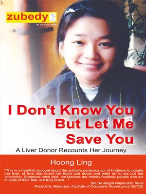 cover image of I Don't Know You but Let Me Save You, a Liver Donor Recounts Her Journey